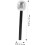 Realistic Stage Performance Fake Microphone Prop 12 Pack Μοντέλα μικροφώνων παιχνιδιών 6