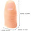 Magician Scarf Props 2 Pack Fake Finger Gimmick για σκηνικές παραστάσεις Φάρσες Φεστιβάλ 8