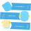EVA Swimming Aid Float Kickboard for Kids Μπλε κίτρινο γιλέκο για αρχάριους πισίνας 3