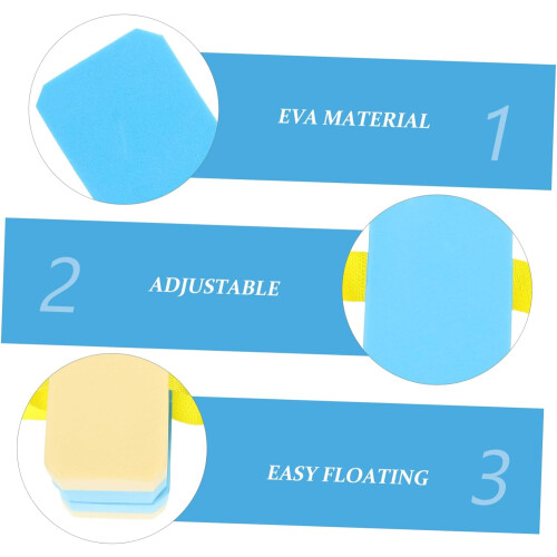 EVA Swimming Aid Float Kickboard for Kids Μπλε κίτρινο γιλέκο για αρχάριους πισίνας 2