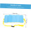 EVA Swimming Aid Float Kickboard for Kids Μπλε κίτρινο γιλέκο για αρχάριους πισίνας 2