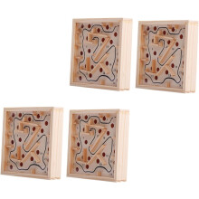 4 τμχ Palm Maze Εκπαιδευτικά Παιχνίδια Παζλ Balance Toys Mind Puzzle Παιχνίδι Montessori