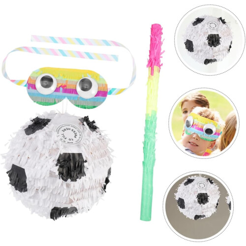 Pinata Soccer για πάρτι γενεθλίων Pinata Stick Pinata Stick Διασκέδαση για οικογένεια 1