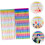 Rainbow Backdrop Rainbow Foil Fringe Curtains Backdrop 2τμχ Διακοσμητικά Κουρτίνας βροχής 8