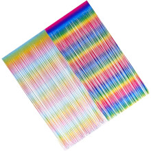 Rainbow Backdrop Rainbow Foil Fringe Curtains Backdrop 2τμχ Διακοσμητικά Κουρτίνας βροχής