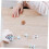 Elegant 12 Constellations Wooden Dice Divination Tarot Tool Παιχνίδι Ζάρια για επιτραπέζια παιχνίδια 4