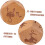 Elegant 12 Constellations Wooden Dice Divination Tarot Tool Παιχνίδι Ζάρια για επιτραπέζια παιχνίδια 6