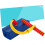 τμχ Αθλητικά για αγόρια για Bounce Jumping Cartoon Jump Bouncing Blue 8