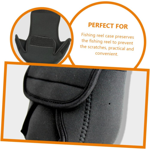 2 τμχ Fishing Roel Storage Bag Bait Casting Reel Protector Pouch Ανθεκτική θήκη ψαρέματος 1