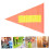4 τμχ Reflective Warning Trailer Bicycles Shape Protector Flag Bicycles Golf Bicycles Corner Protector 7