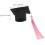 Grad Cap Cake Στολίδια Σετ 10τμχ Διακοσμητικά Καπέλων Bachelor για τούρτες πάρτι 7