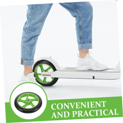 Εύκαμπτος τροχός αντικατάστασης Universal Fit Scooter Pu Wheel για ηλεκτρικά σκούτερ 1