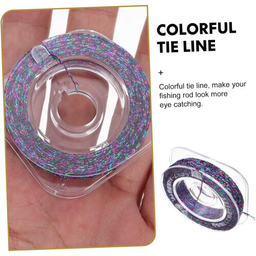 Fishing Rod Guides Ring Fixing Line Color Thread for Rod Wire Craftsmanship 1