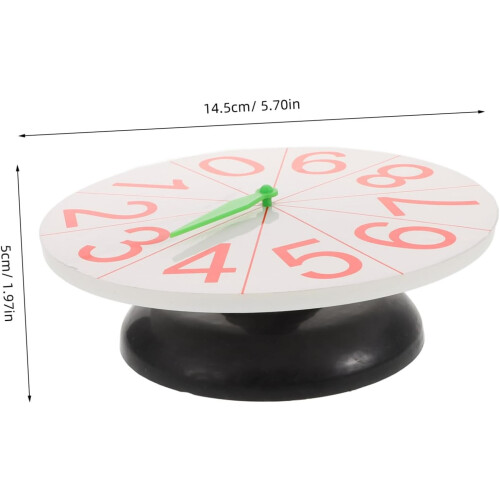 Ψηφιακός πικάπ Δίσκοι Clear Desktop Roulette Wheel Play Plus Number Εμφάνιση παιχνιδιών παζλ 1