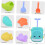 1 Σετ Φορητό Beach Sand Fun Summer Bath and Shower Play Whale Design για υπαίθριες δραστηριότητες 2