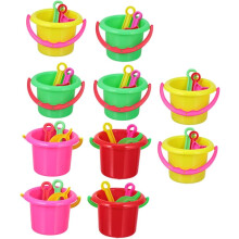 40Pcs Mini Beach Sand Bucket for Sand Buckets for Beach Play Fun Sand Digging and Building