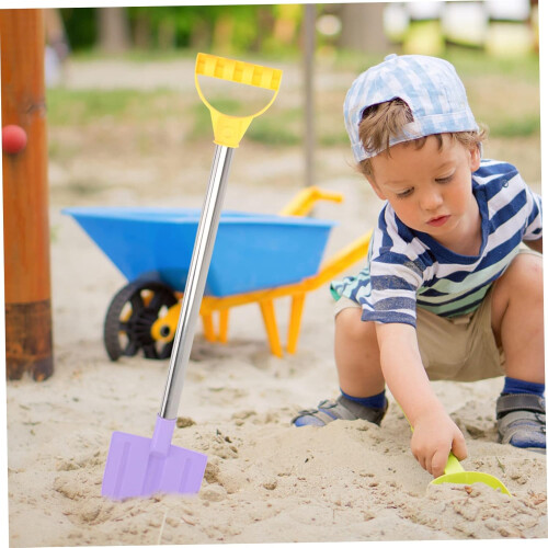 2Pcs Beach Creative Sand Playthings για τυχαία έγχρωμη διασκέδαση σε εξωτερικούς χώρους 1