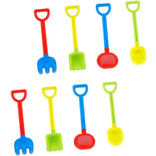 1 Set Beach Play Sand Shovels and Tools for Outdoor Fun for Building Sandcastles and Playtime Beach