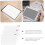 E-reader Screen 3pc Σετ για 11th Gen 2021 Tempered Glass Χωρίς φυσαλίδες αέρα 6