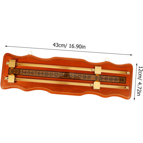 Κομψό καφέ Density Board Snooker Φορητές μεταλλικές ράγες μπιλιάρδου για το σπίτι 1