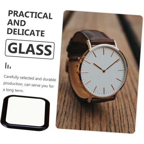 Smartwatch Tempered Glass Film Watch Screen Protector Anti-Fall Screen Protector 2Pcs 1