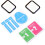 Smartwatch Tempered Glass Film Watch Screen Protector Anti-Fall Screen Protector 2Pcs 1