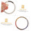Ρολόι Bezel Metal Watch for Watch4 Ελαφρύ διακοσμητικό αξεσουάρ από ροζ χρυσό 42/46mm 7