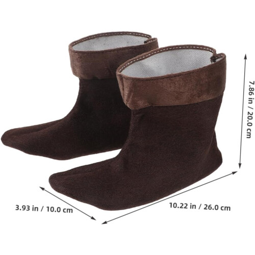 Fluffy Boot Liners for Winter Insulated Λούτρινα ένθετα για μπότες βροχής Άνετα επένδυση 1