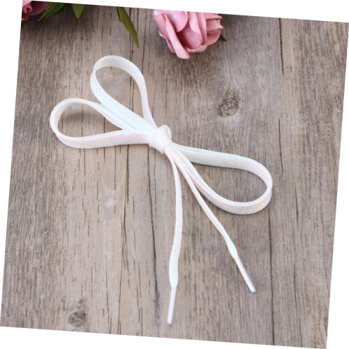 Flat κορδόνια Strings Glitter μήκους 1,1m Κατάλληλο για πάνινα παπούτσια καμβά 2