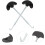 Roller Skate Puller Hooks 2 τμχ Φορητά εργαλεία Καμπύλη λαβή για αποτελεσματική χρήση 4