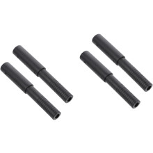 2 σετ Putter Shaft Extender Golf Custom Pp Υλικό Putter Extension Άξονες Εύκολη εγκατάσταση Χάλυβας