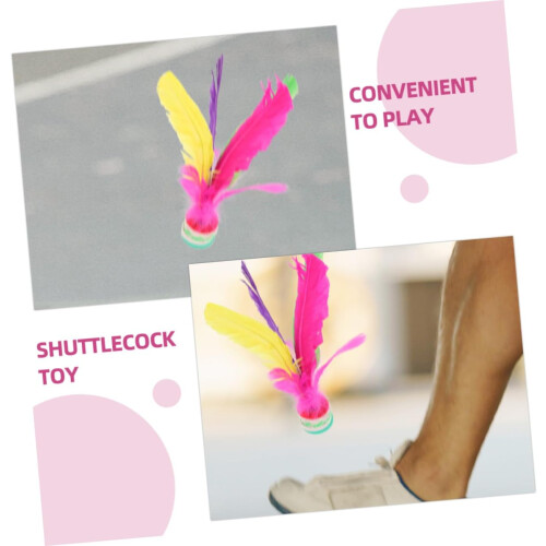 3 τμχ Outdoor Kick Shuttlecocks Toy Παραδοσιακό κινέζικο παιχνίδι άσκησης ποδιών Jianzi 1