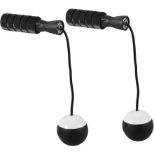 Silent Cordless Jump Rope Indoor with Weighted Workout Equipment for Home