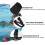 Swimming Snorkel for Adults Training Aid Easy Purge System για κολύμβηση πισίνας και ανοιχτού νερού 7