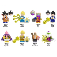 8pcs Anime Dragon Ball Toys Children's Toys Mini Figures Fit Lego