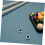 Αλουμίνιο Square Cue Head Grinder Μπιλιάρδο Pool Cue Tip Shaper Tool for Snooker Pool Cue Tips Maintenance 5