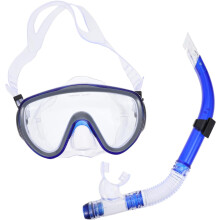 Snorkel Set Adults Snorkel Dry Snorkeling Gear Ευρύ οπτικό πεδίο για ενήλικες