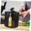 Περιστρεφόμενο ράφι Spice Kitchen Sundries Holder Dispenser Clear Holders 4