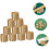 Ανταλλακτικό Pool Cue Ferrules Set Billiard Cue Stick Brass Ferrules and Tip Set 2