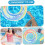 Rainbow Swimming Ring Beach Swimming Pool River Summer πολύχρωμο δαχτυλίδι κολύμβησης 5