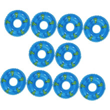 10 τμχ Duckling Swimming Ring Mini Swim Rings Decoration Mini αξεσουάρ