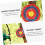 Full Ring Straw Braid Target 50cm Diameter for Archery Portable Outdoor Training Plate 4