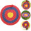Full Ring Straw Braid Target 50cm Diameter for Archery Portable Outdoor Training Plate 8