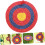 Full Ring Straw Braid Target 50cm Diameter for Archery Portable Outdoor Training Plate 2
