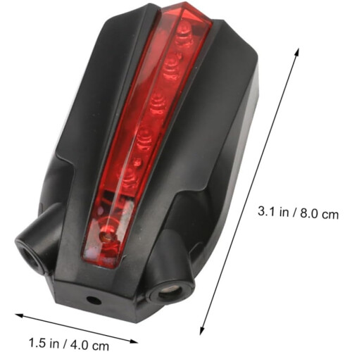 1Σετ Creative LED πίσω φως ποδηλάτου Πίσω φως ποδηλάτου υψηλής φωτεινότητας 1