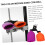 Αξεσουάρ Two-in-One Cowbell Drum Kit Πλαστική μεταλλική κατασκευή για ντράμερ 4