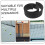 2 τεμ. Water Pusher Scraper Car Fuse Automatic Seat Hook Gauge 8