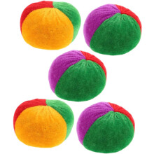 5 τμχ Pumpkin Sandbag Bean Bag for Bean Bag Party Bean Bags Μικρά Beanbags for Toss Game Bean Bag Τσάντες φασολιών