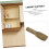 Καρφίτσες στήριξης ραφιών μπρούτζινου 50 τμχ Ανθεκτικά κλιπ ραφιού ντουλαπιού f 8