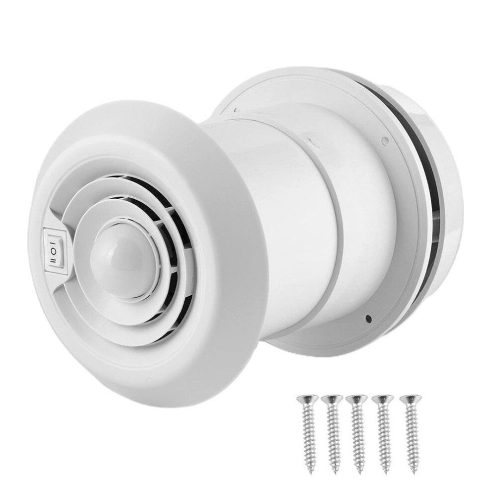12v Roof Fan 4000r/min Led  Ceiling Ventilation Grille Round For Campers Motorhome Travel Trailer Van Rv Fan Rv Roof  Vent